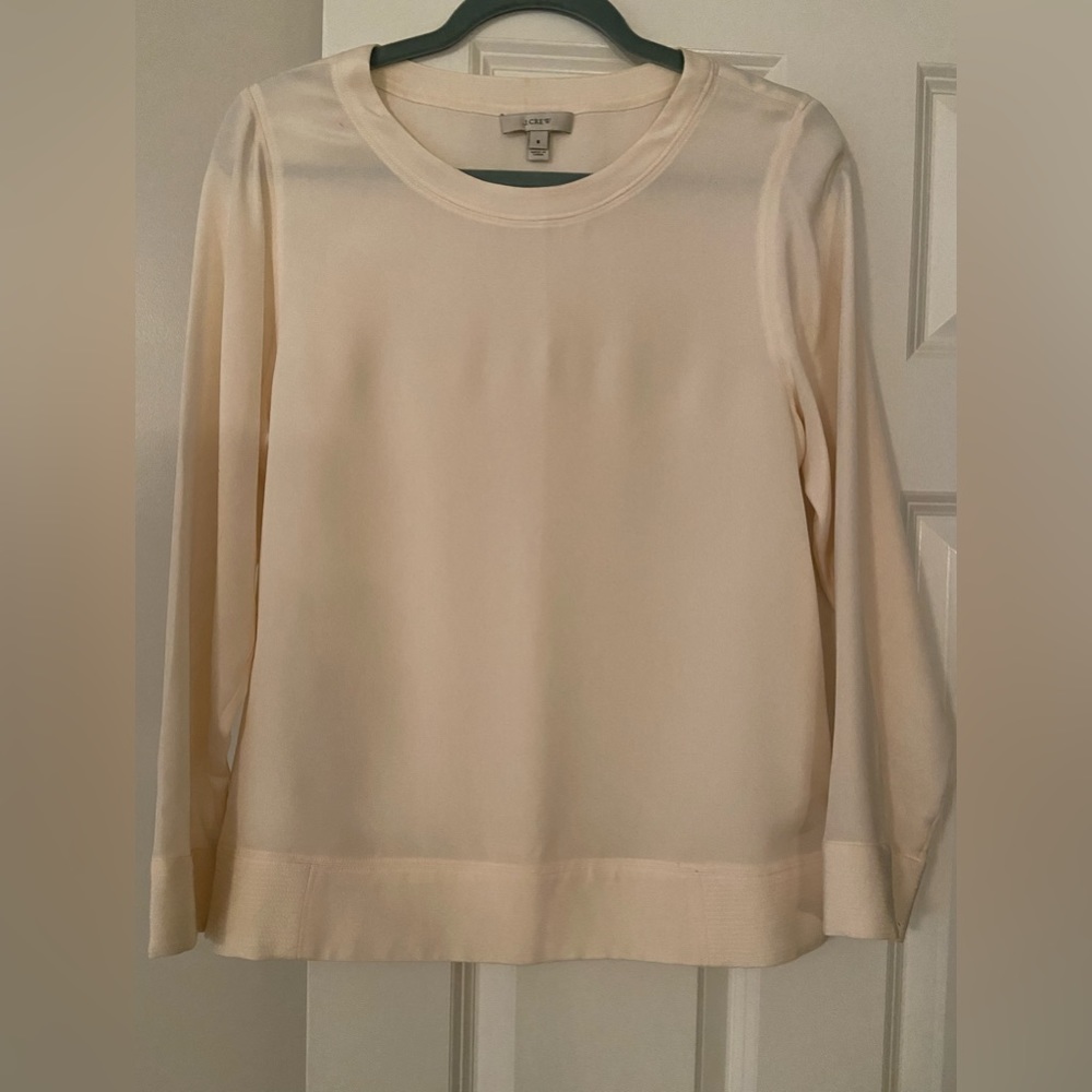 J Crew silk top